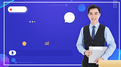 高效思维导图课程直播简约手机横图背景