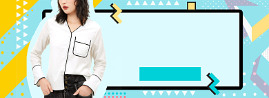 夏日女装促销狂暑季大放价banner背景