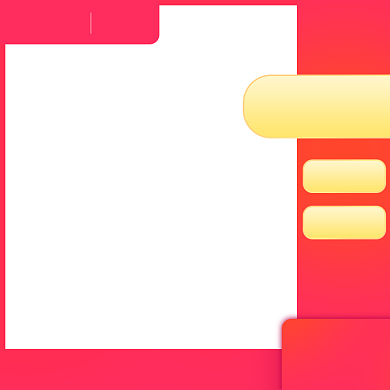 红色简约520商品打折促销主图图标背景