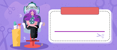 美发造型屋公众号首图背景