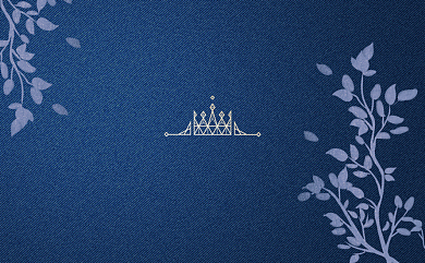 蓝色时尚名片模板背景