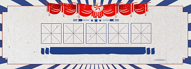 劳动节扁平风格大促模板背景