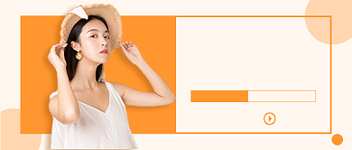 美妆直播教学新媒体配图背景