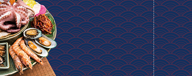 舌尖美食优惠券模板背景