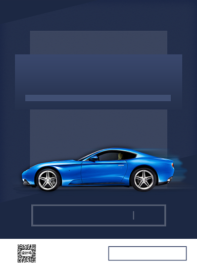 汽车买车位宣传营销印刷海报背景