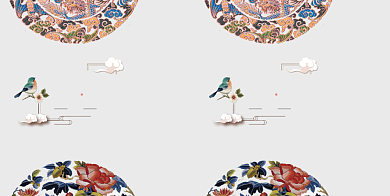 传统刺绣文化旅游纪念品伴手礼手提袋背景