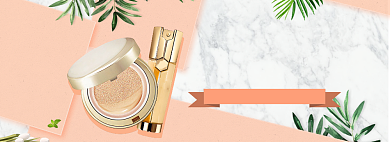 春季美妆海报banner模板背景