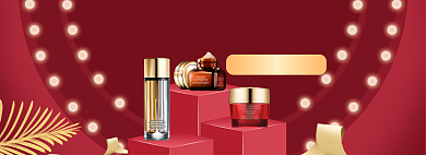 618美妆海报banner模板背景