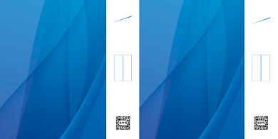 蓝色系那条渐变科技未来礼品手提袋背景