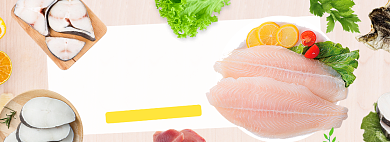 生鲜海报banner模板背景