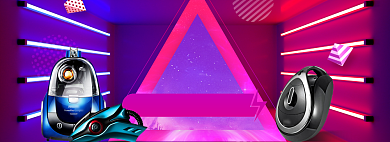 618大促海报banner模板背景