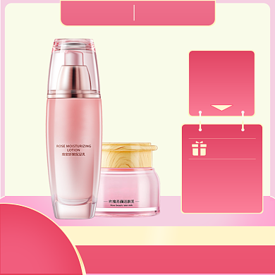 美妆夏季上新直通车背景