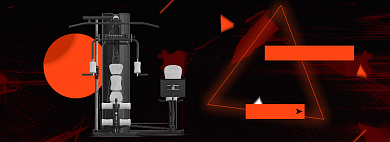 健身器材淘宝电商banner图背景