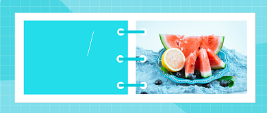 小清新立夏节气公众号首图背景