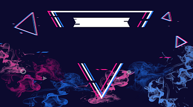 618年中大促故障风手机横图背景