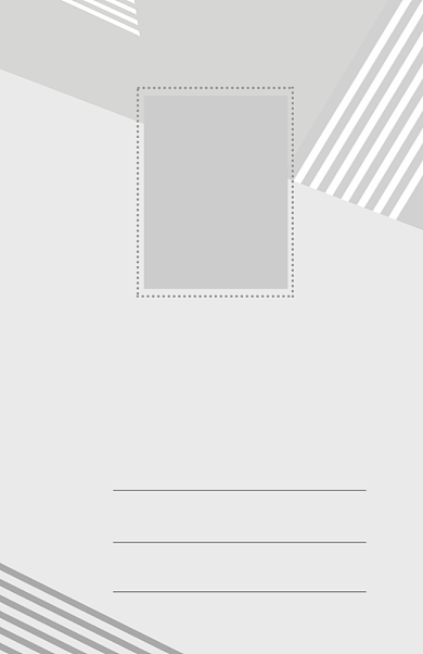 白色简约工作证模板背景