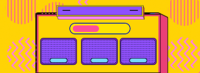 直播优惠券海报banner模板背景