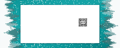 蓝色简约卡通优惠券背景