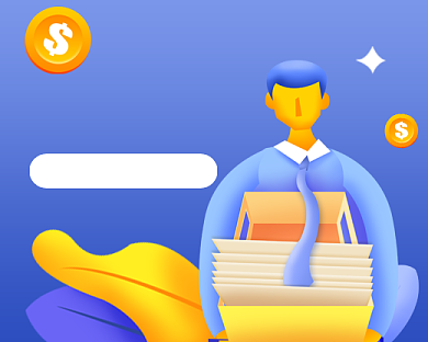 理财新姿势指南小程序封面背景