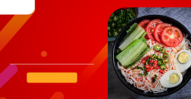 面条面点美食钻展PC端手机端电商背景