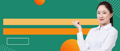 绿色简约大气金牌讲师公众号首图背景