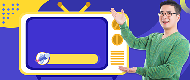 视频直播公众号首图背景