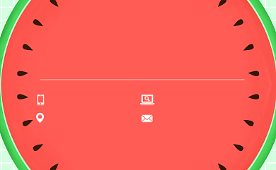 橙色水果店超市名片卡片背景