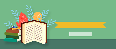 春日书单畅读书籍促销新媒体配图背景