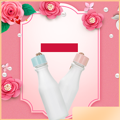 母亲节康乃馨直通车模板背景