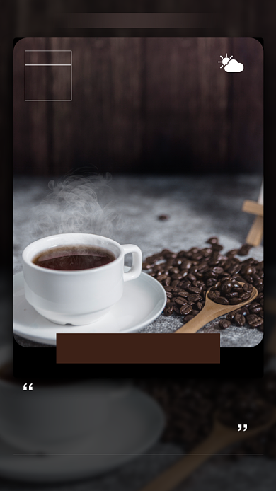 日签月签手机海报背景