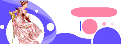 春夏女装电商淘宝banner图背景