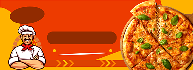 速食披萨电商淘宝banner图背景