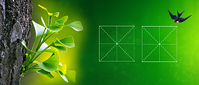 春分二十四节气春天手机公众号首图背景