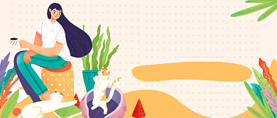 夏天问候加油公众号首图背景