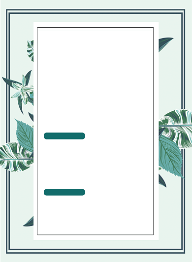 小清新绿色导购招聘宣传海报背景