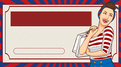 618女装大促怀旧复古手机横图背景