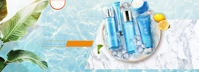 夏季美妆海报banner模板背景