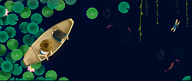 立夏时节二十四节气公众号背景