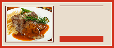 红色简约饭店美食促销公众号首图背景