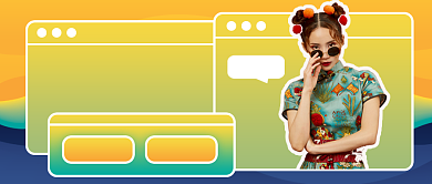 创意直播红包优惠券公众号首图背景