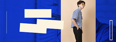 潮流男装淘宝电商banner图背景