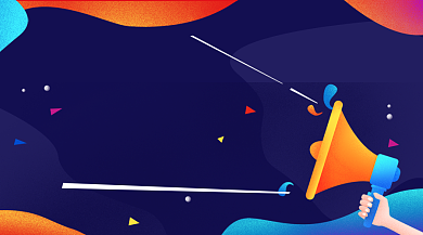 618抢先购促销大气简约手机横图背景