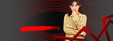 女装上新海报banner模板背景