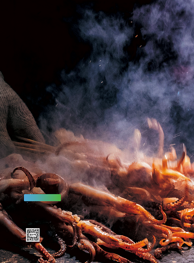 地摊烧烤这才叫美食宣传海报背景