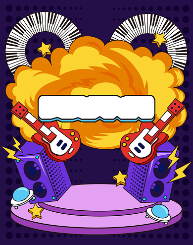 手绘风618品质盛典促销海报背景