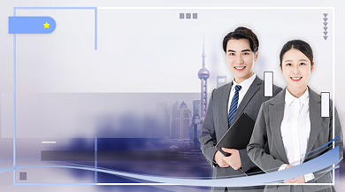 市场投资课堂大气简约手机横图背景