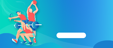 运动减肥瘦身新媒体配图背景