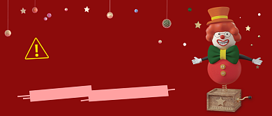 红色创意愚人节公众号首图背景