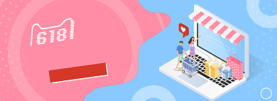 618年中大促百货夏季优惠banner背景