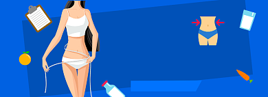 健身减脂淘宝电商banner图背景